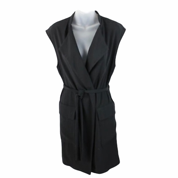 Zara Basic wrap dress with tie - Picture 2 of 8